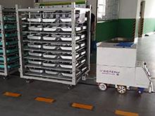 牽引式在電器廠應用