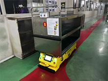 AGV四驅背負式路口優先運行